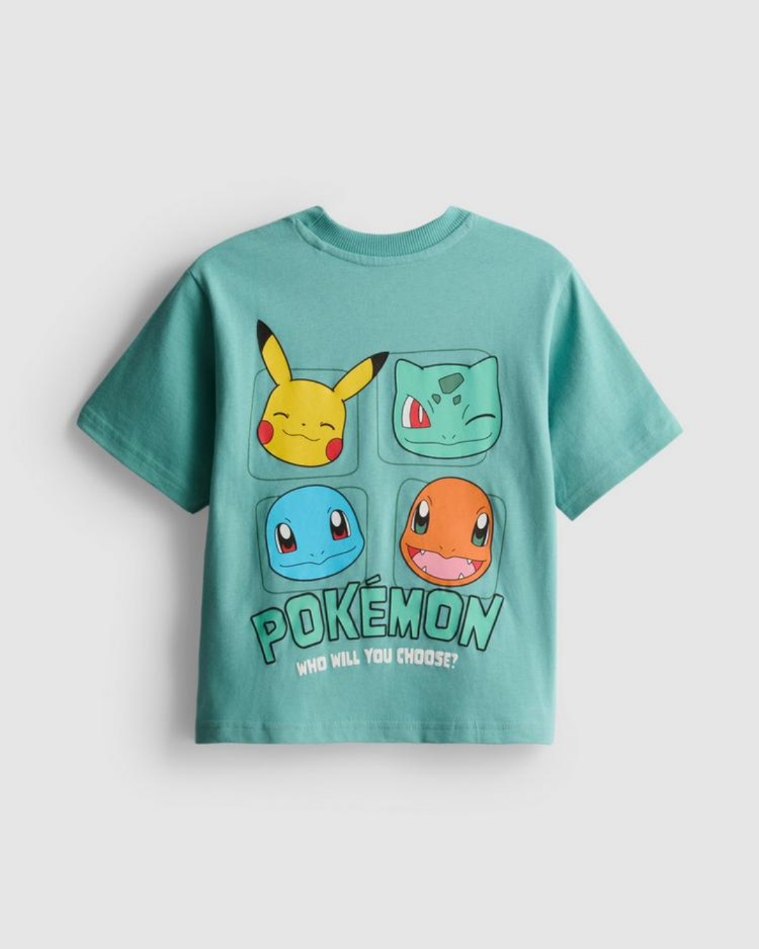 CAMISA DE POKEMON VERDE
