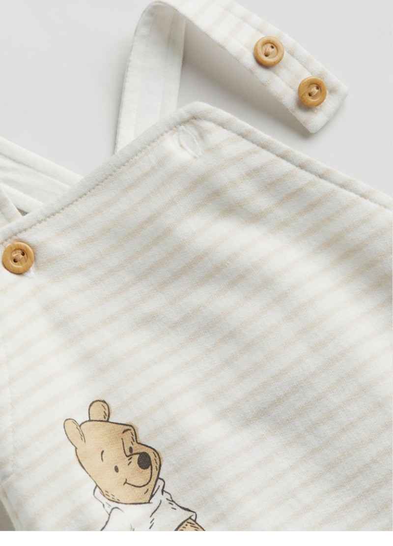 OVERALL 2PZS WINNIE POOH