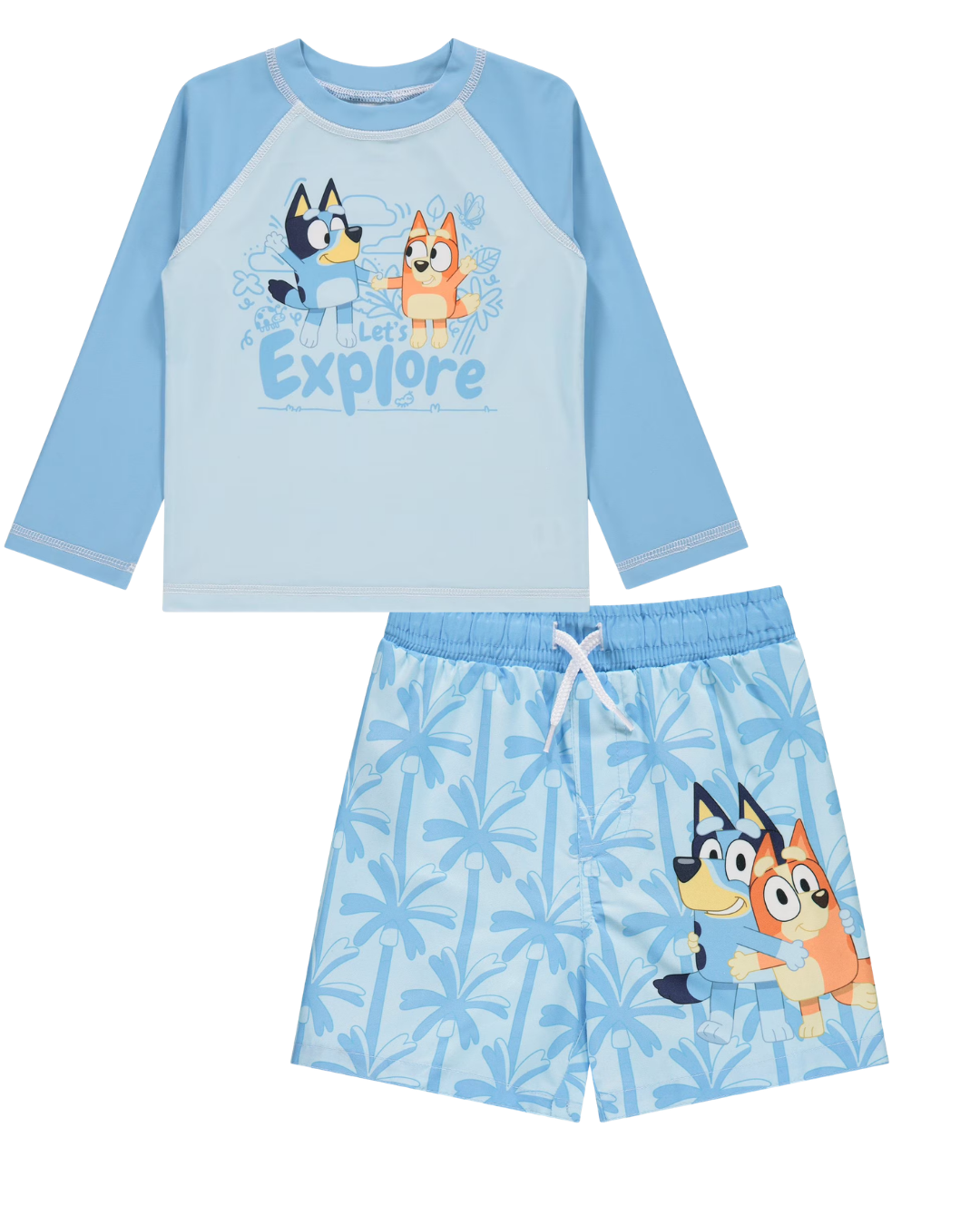 TRAJE 2 PZS BLUEY EXPLORE