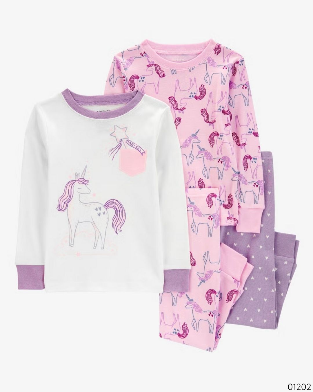 SET DE PIJAMAS UNICORNIO CARTERS