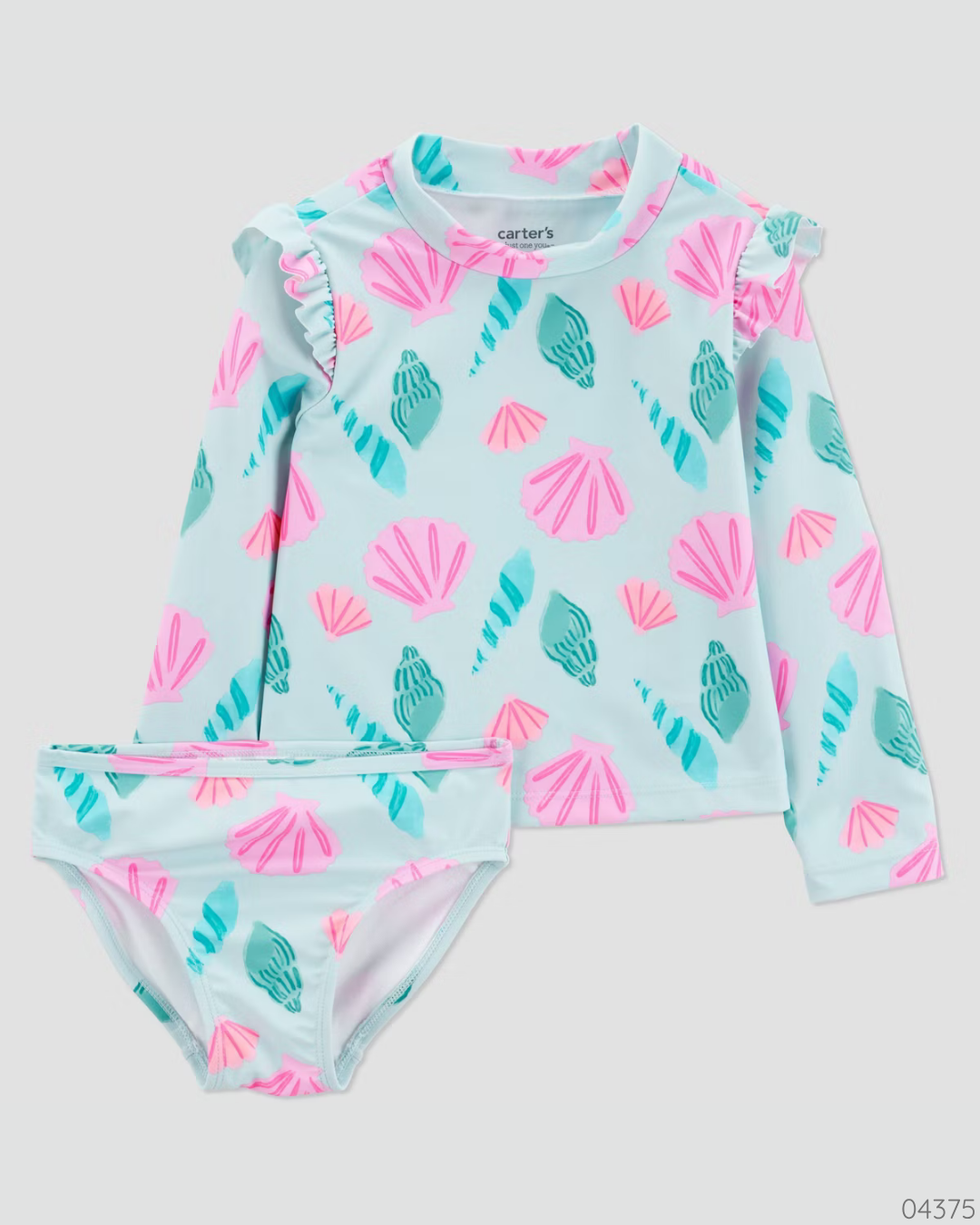 TRAJE DE BAÑO CARACOLES Y CONCHAS