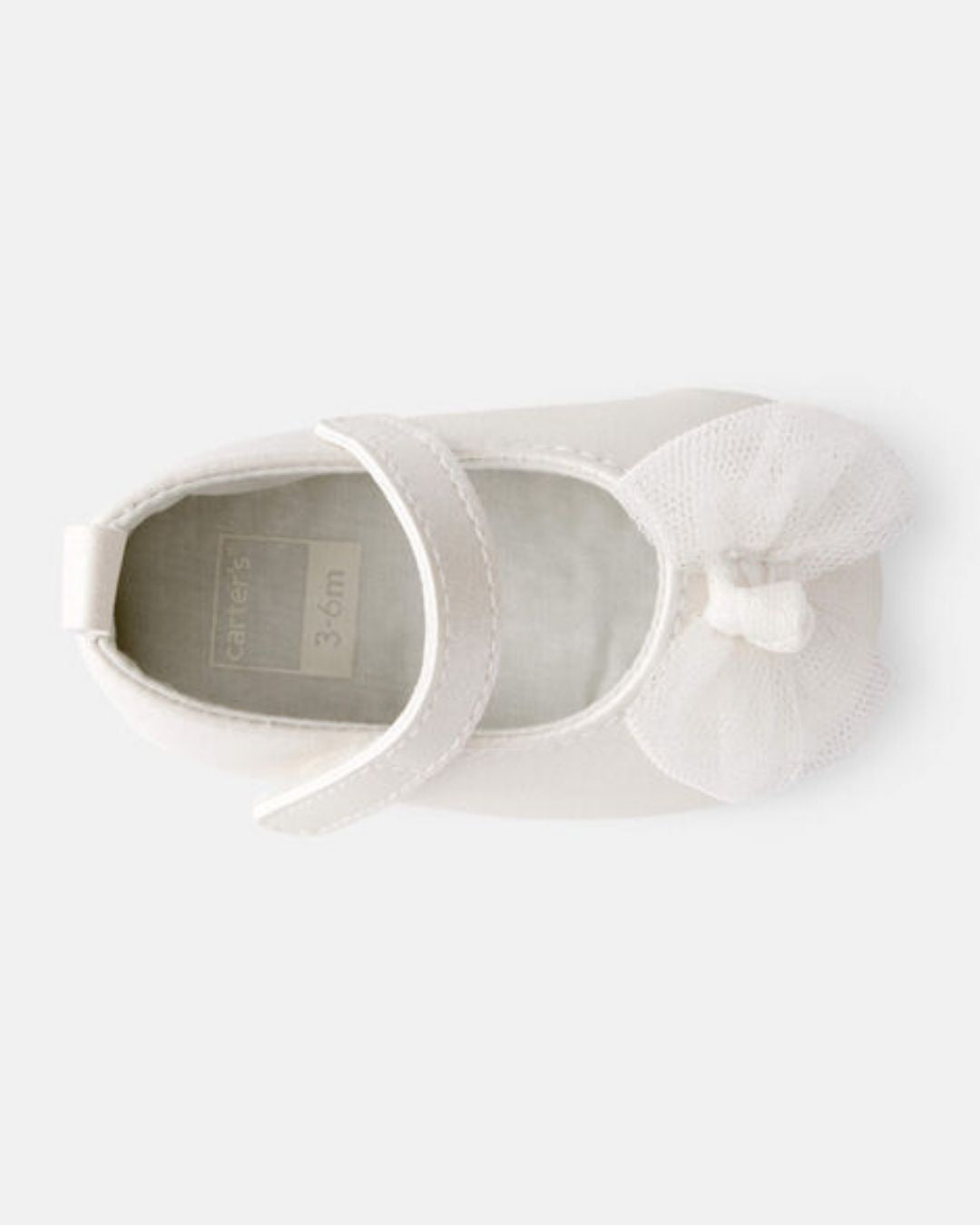 ZAPATO BEBE NIÑA BLANCOS CARTERS