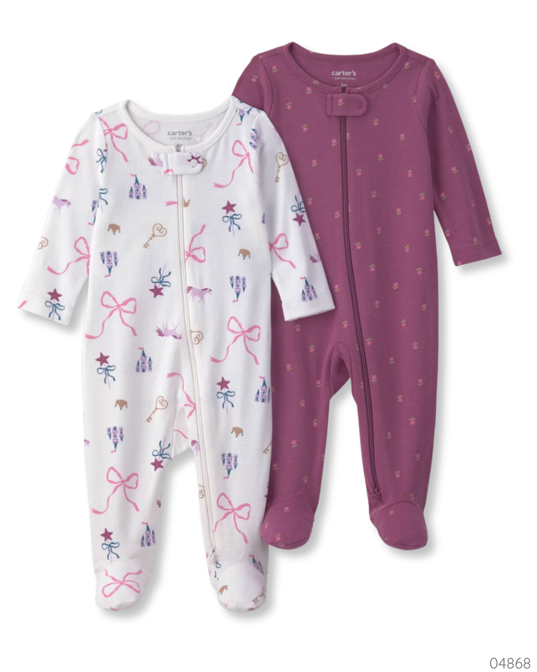 PIJAMA 2PZS CARTER BLANCO CHONGOS