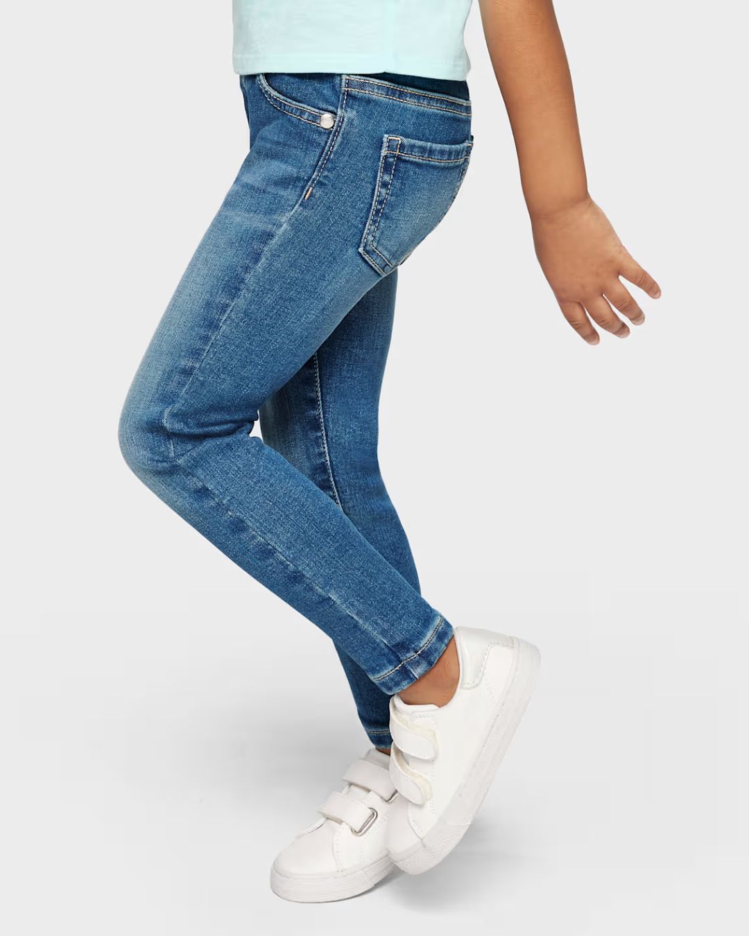PANTALON NIÑA CYPRES WASH AZUL