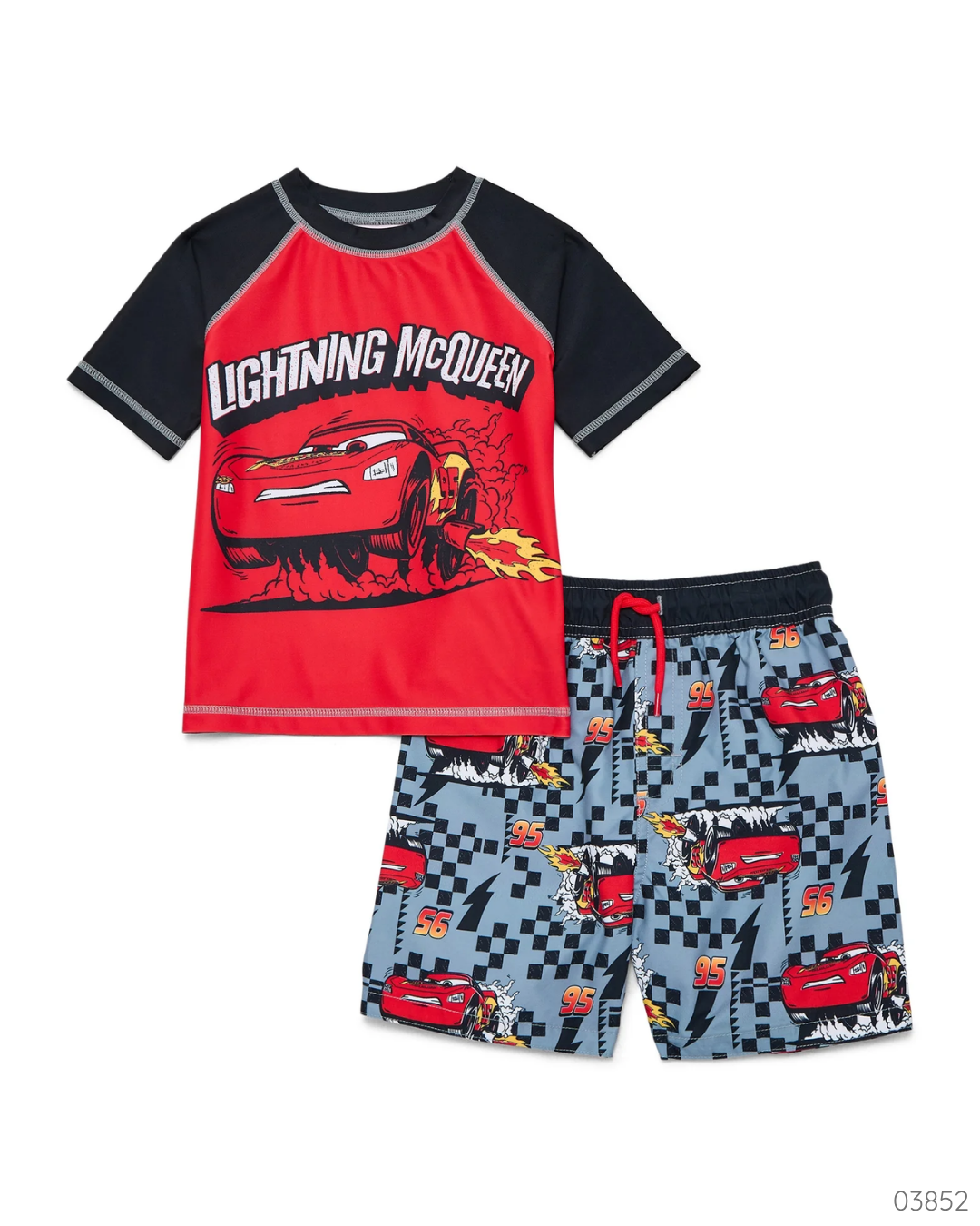 TRAJE 2 PZS LIGHTING MCQUEEN