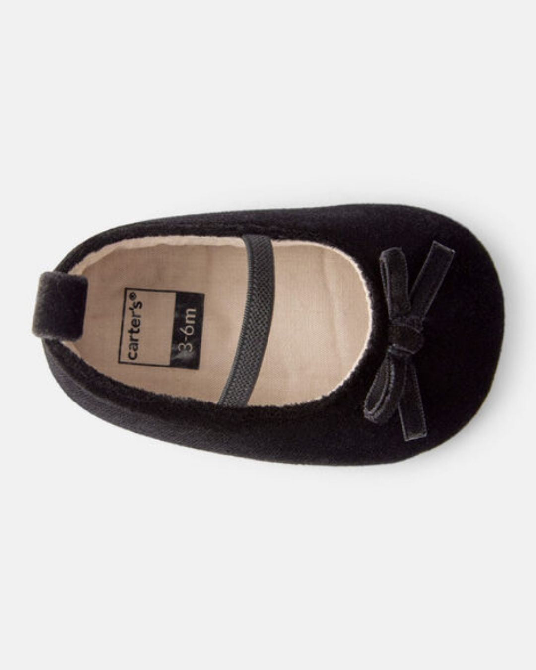 ZAPATO BEBE NIÑA NEGROS CARTERS