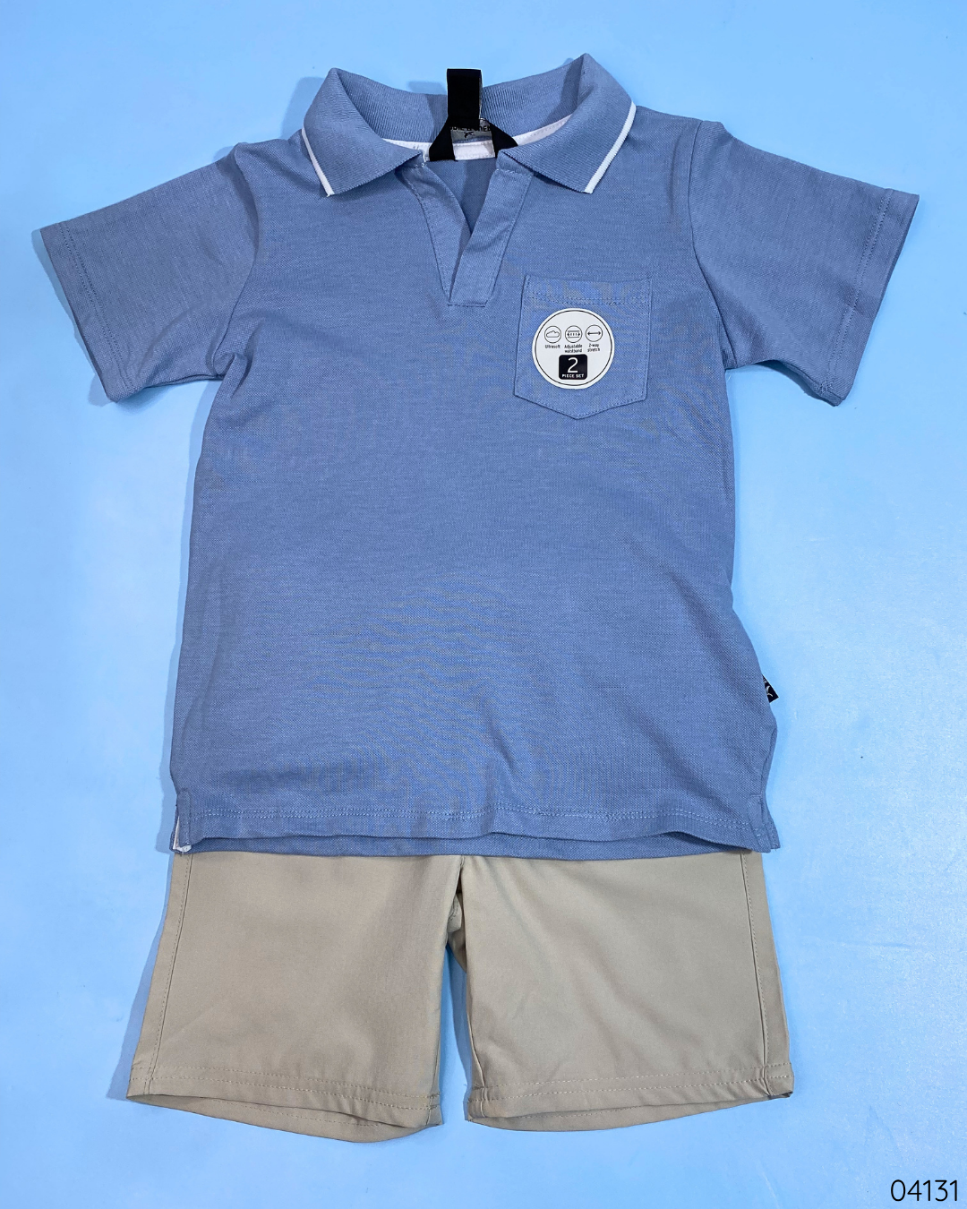 TRAJE 2PZS AZUL CAFE