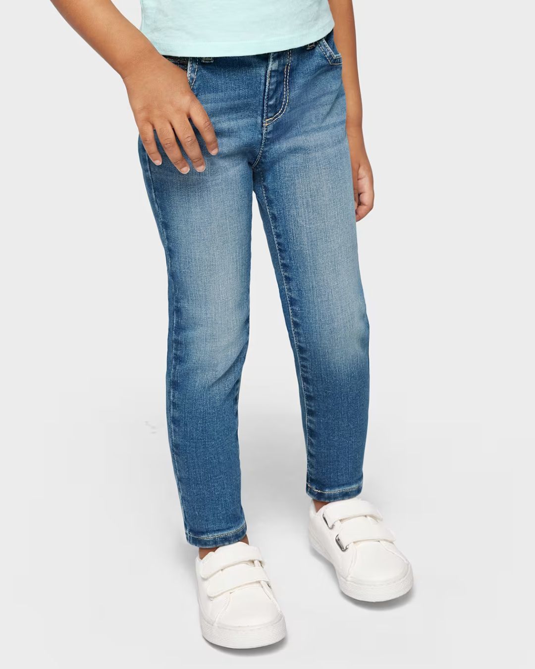 PANTALON NIÑA CYPRES WASH AZUL