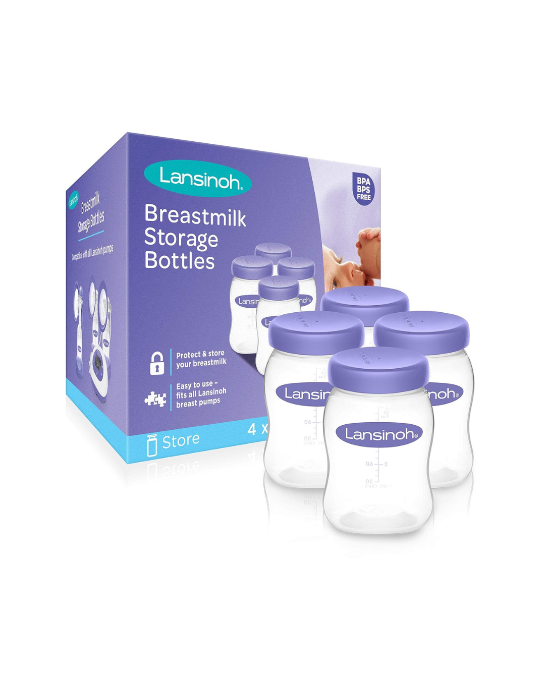 BOTELLAS DE EXTRACTOR LANSINOH
