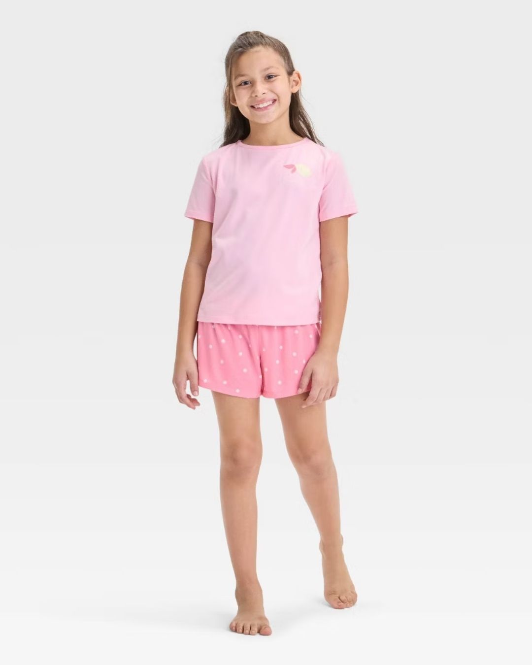 PIJAMA LIMONES ROSADA 3PZS