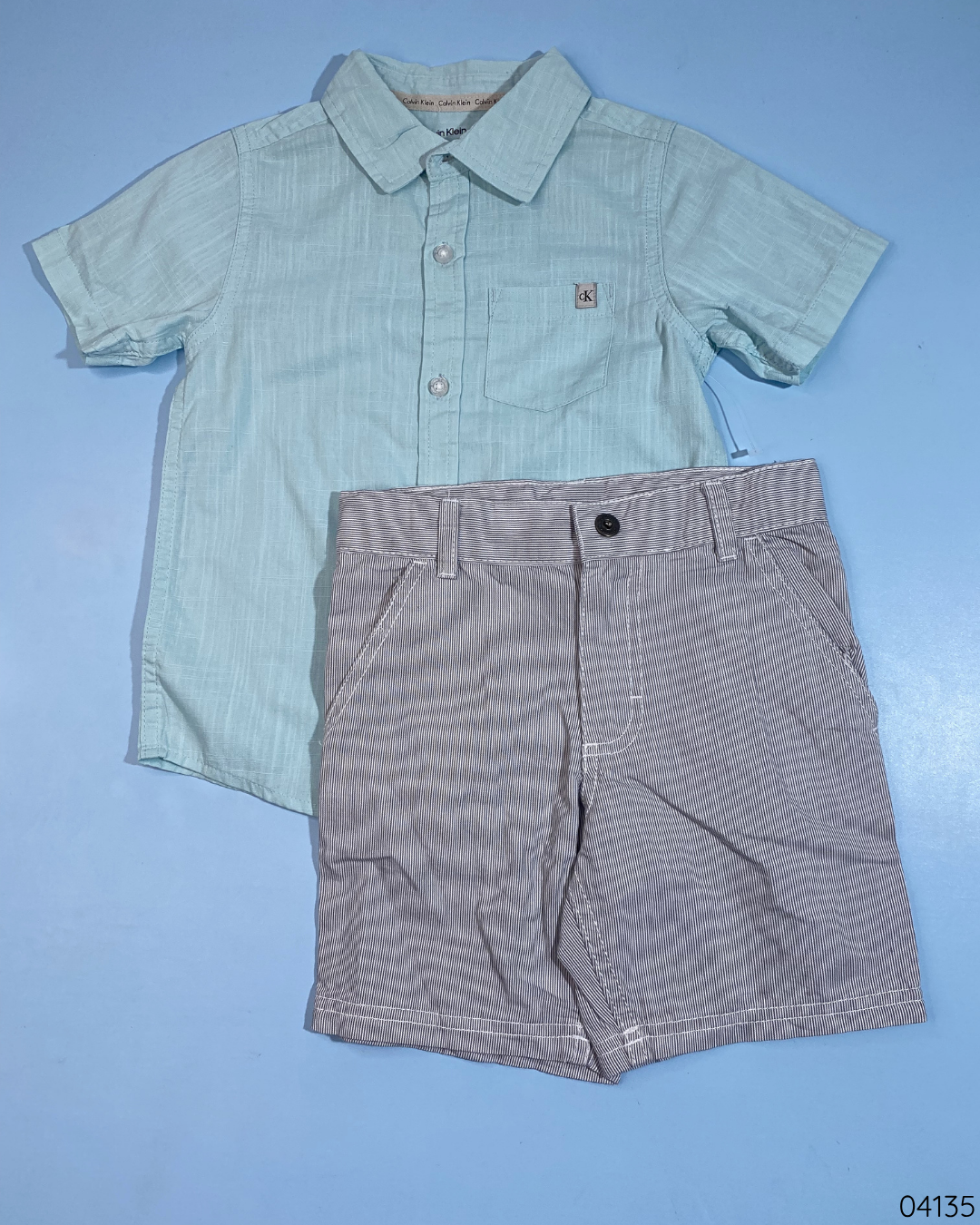 TRAJE 2PZS GRIS VERDE