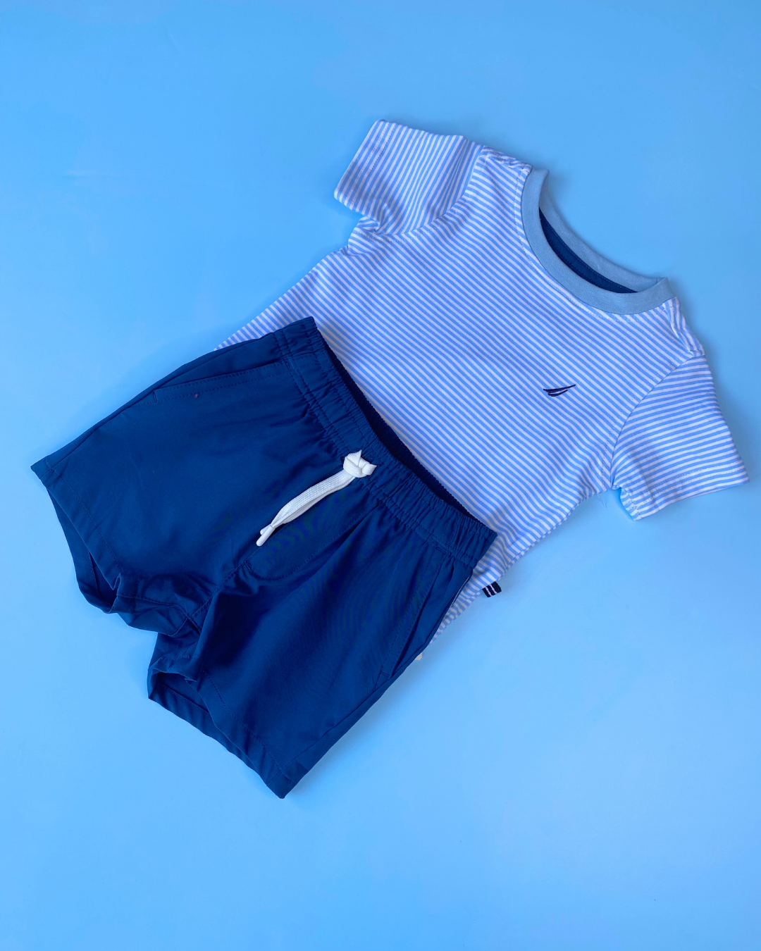 TRAJE NAUTICA SHORT AZUL