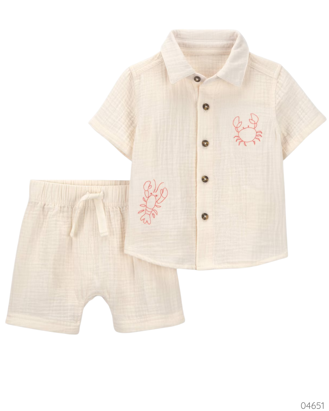 TRAJE CANGREJO BLANCO