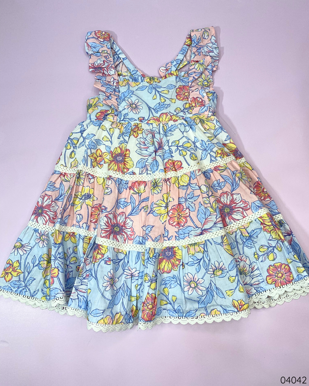 VESTIDO FLOREADO SIN MANGAS