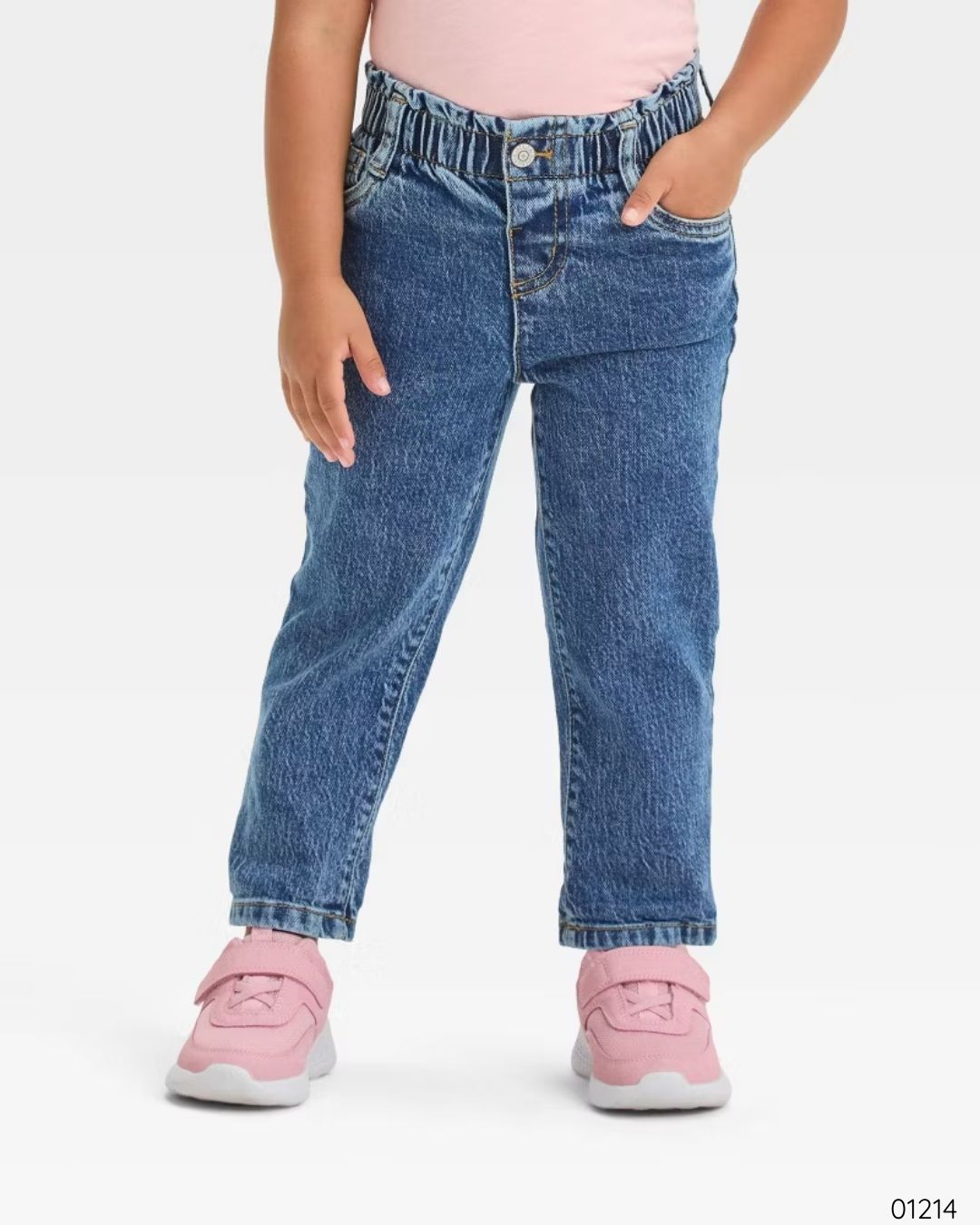 PANTALON AZUL PAPER BAG