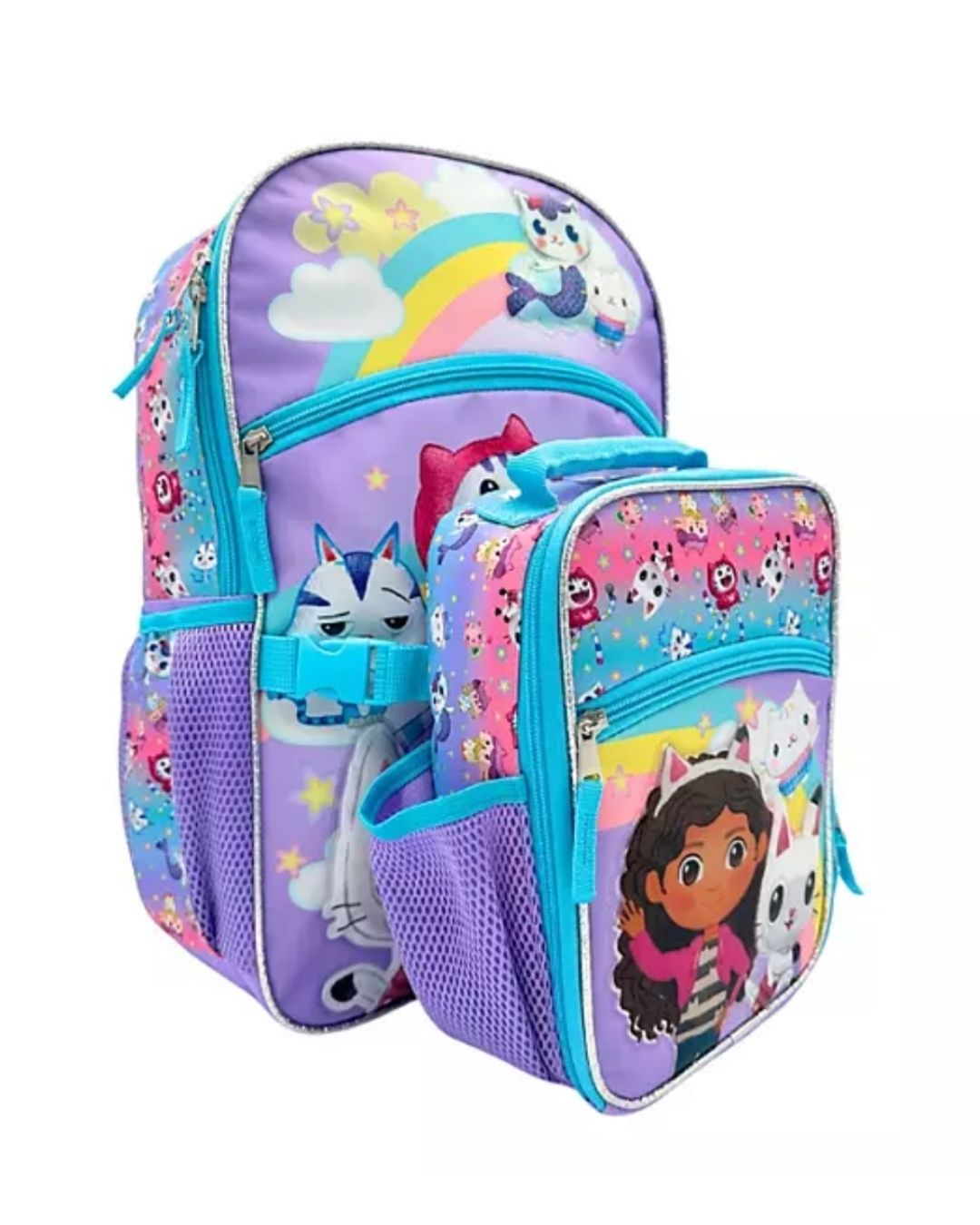 MOCHILA Y LONCHERA GABBYS DOLLHOUSE