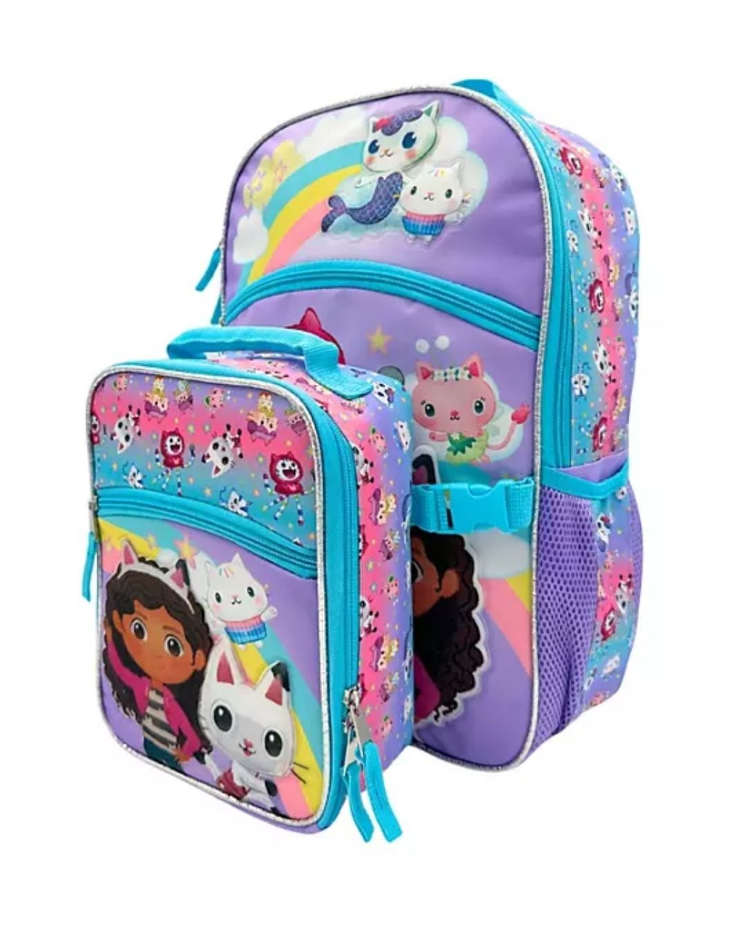 MOCHILA Y LONCHERA GABBYS DOLLHOUSE