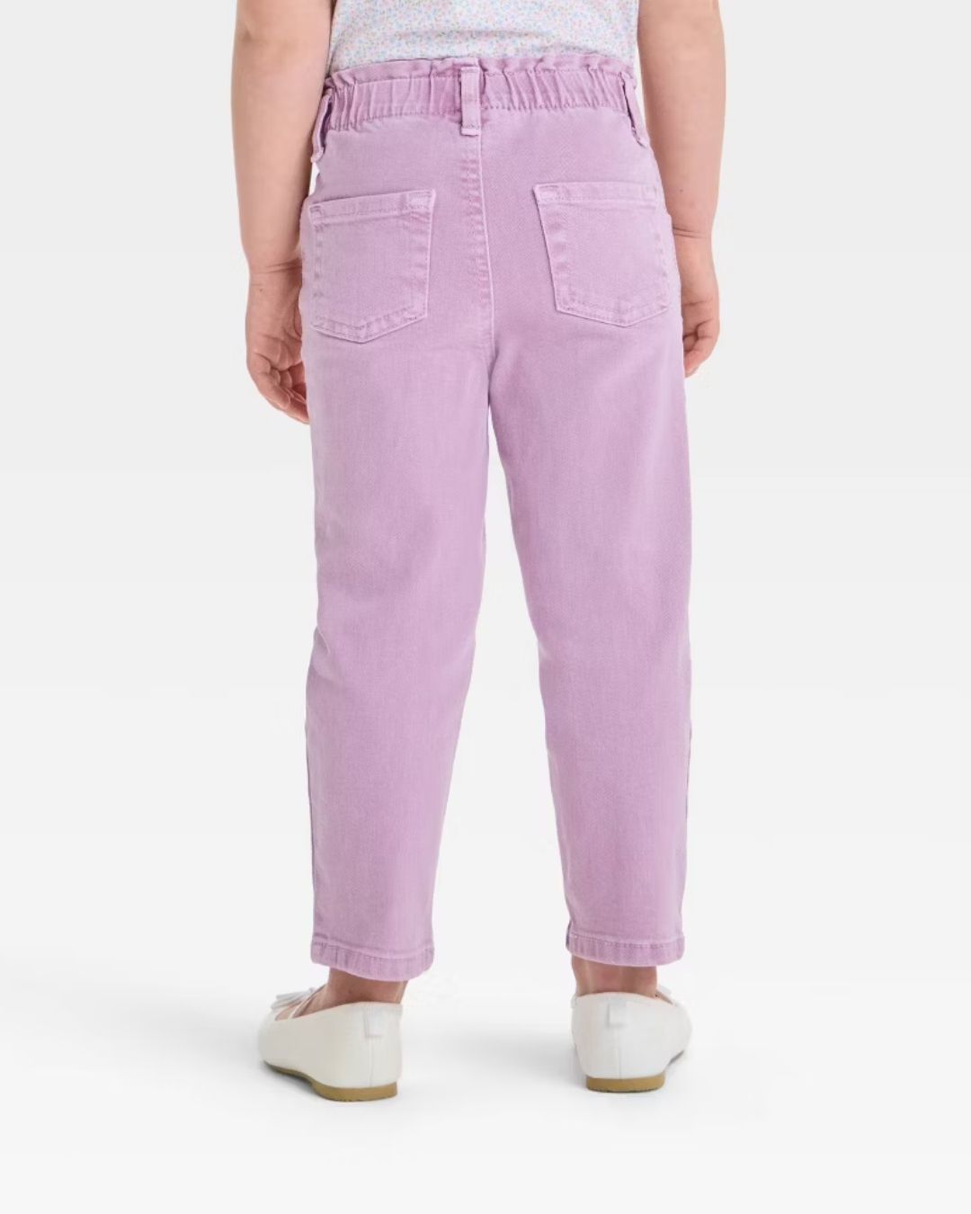 PANTALON MORADO PAPER BAG