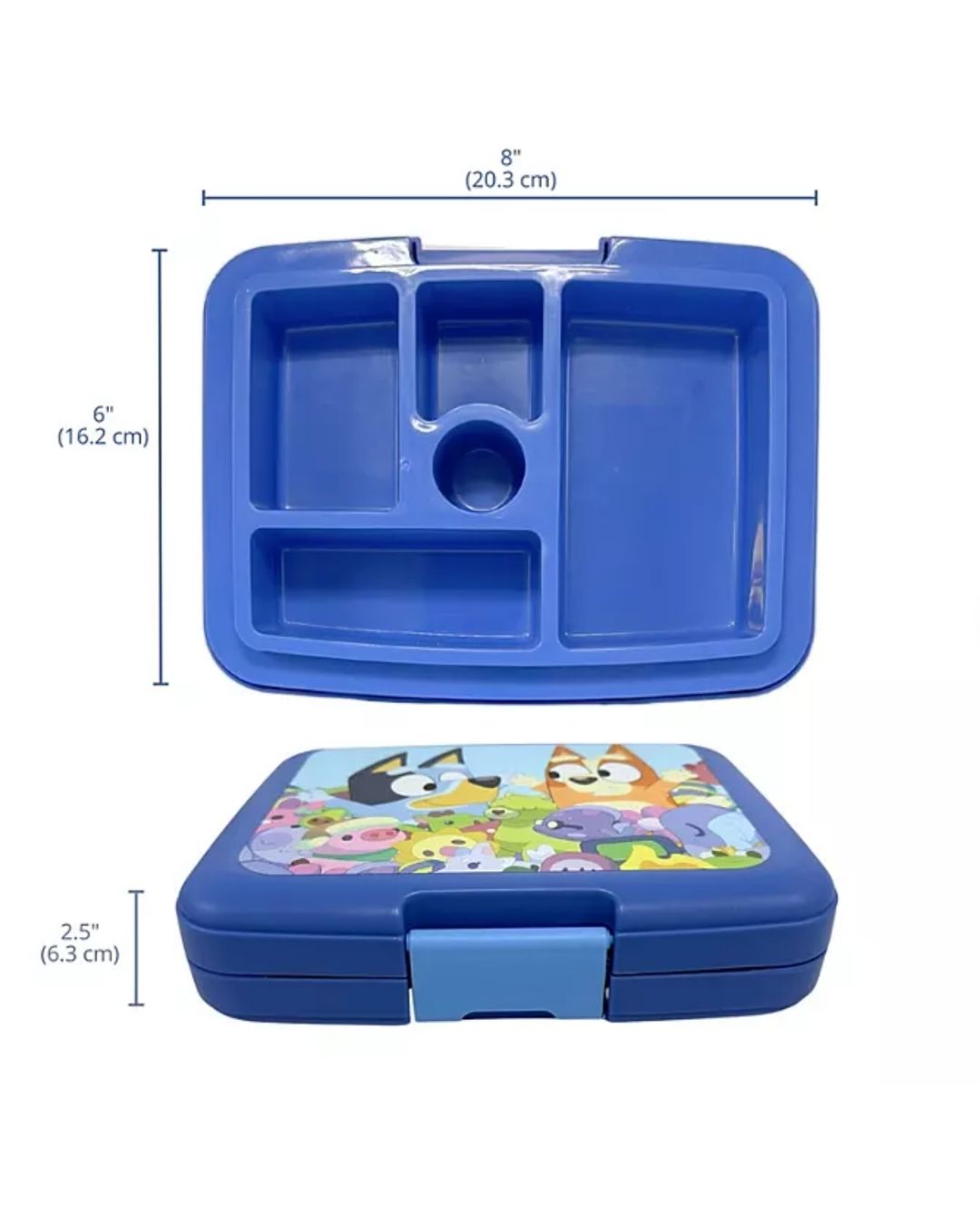 CONTENEDOR DE COMIDA BLUEY