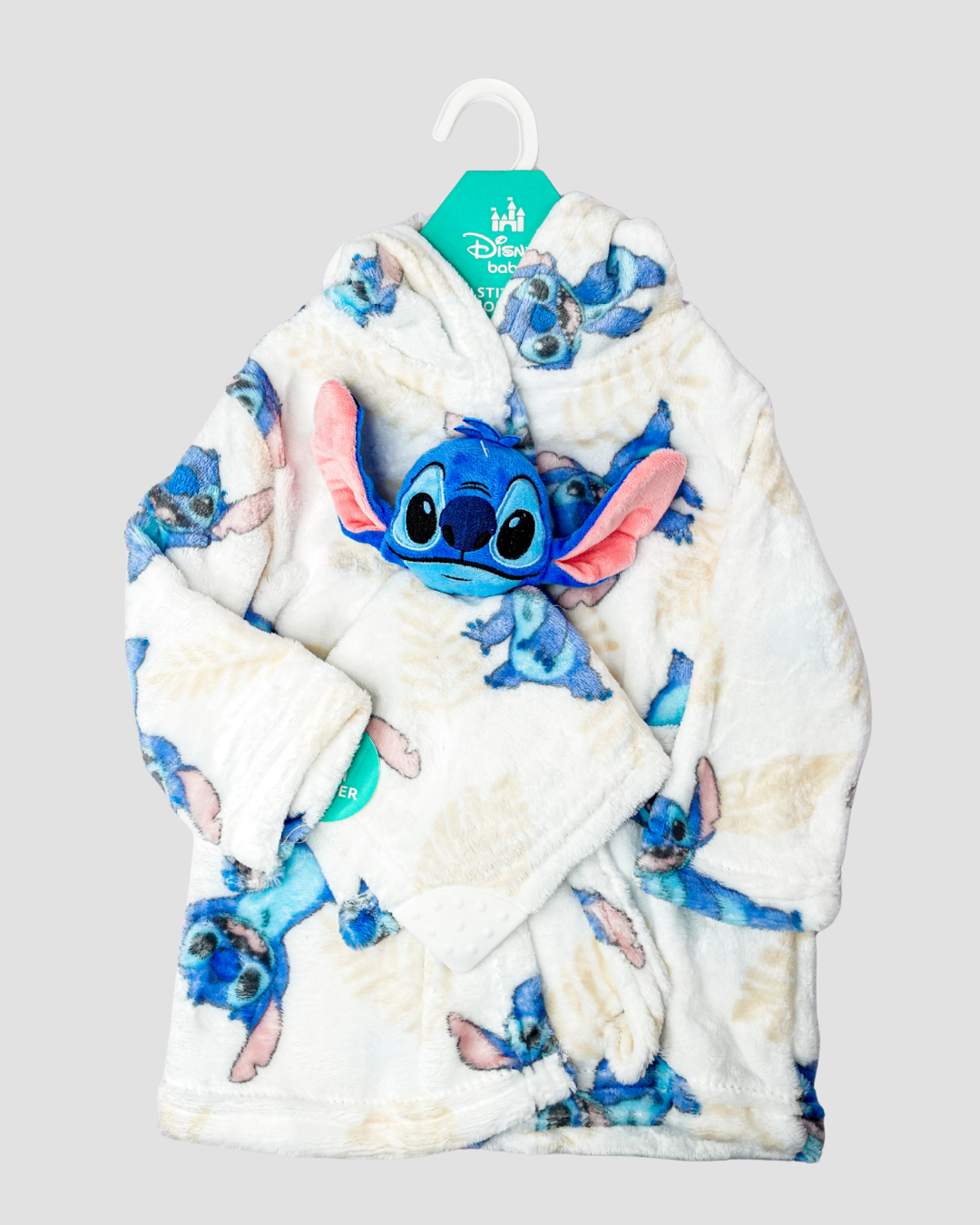 BATITA CON MANTITA DE APEGO STITCH
