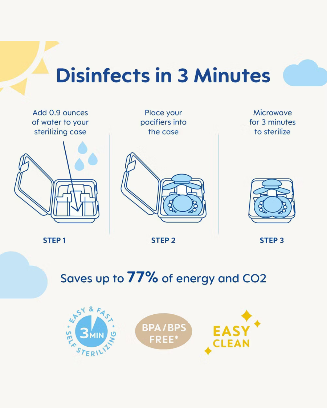 CHUPONES MAM 0-6M ROSA MORADO