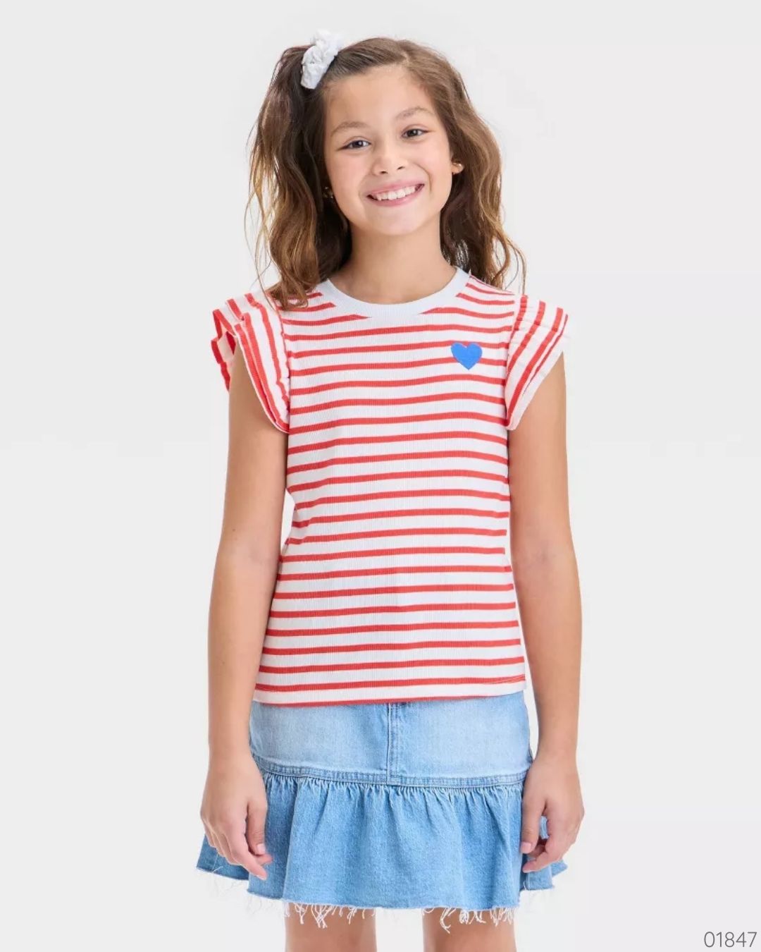 CAMISA RAYADA CAT & JACK CORAZON