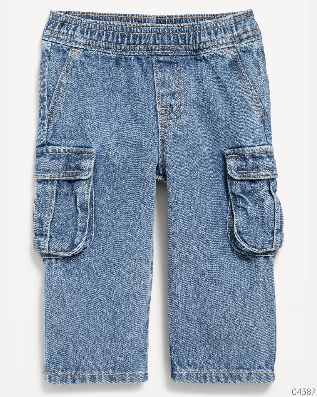 PANTALON BAGGY CARGO AZUL OLD NAVY