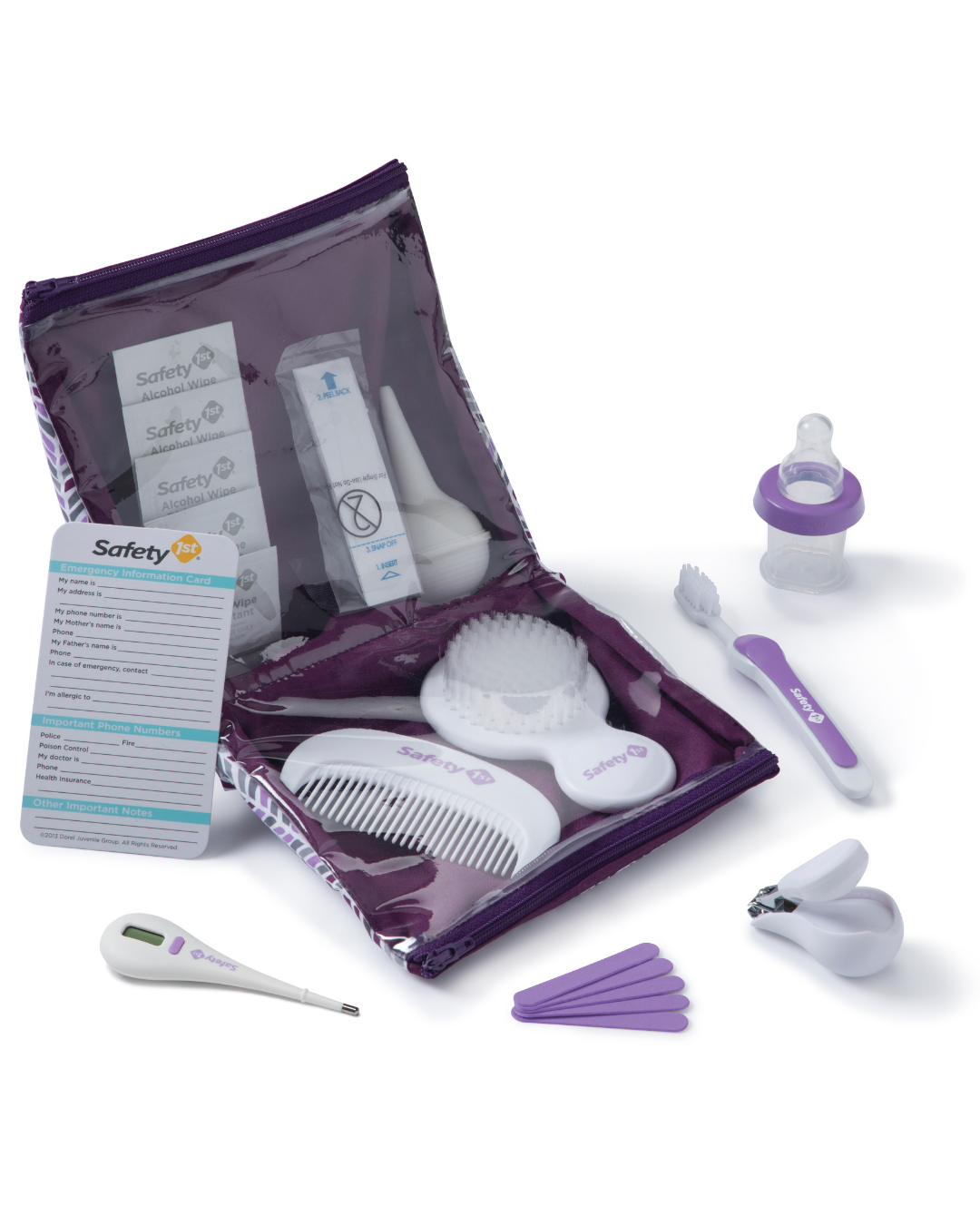 SET DE CUIDADO Y ASEO 24 PZS MORADO