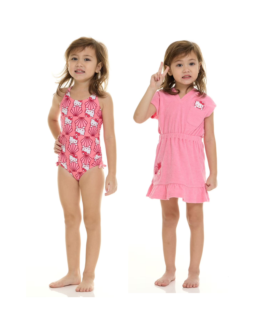 SET TRAJE BAÑO HELLO KITTY