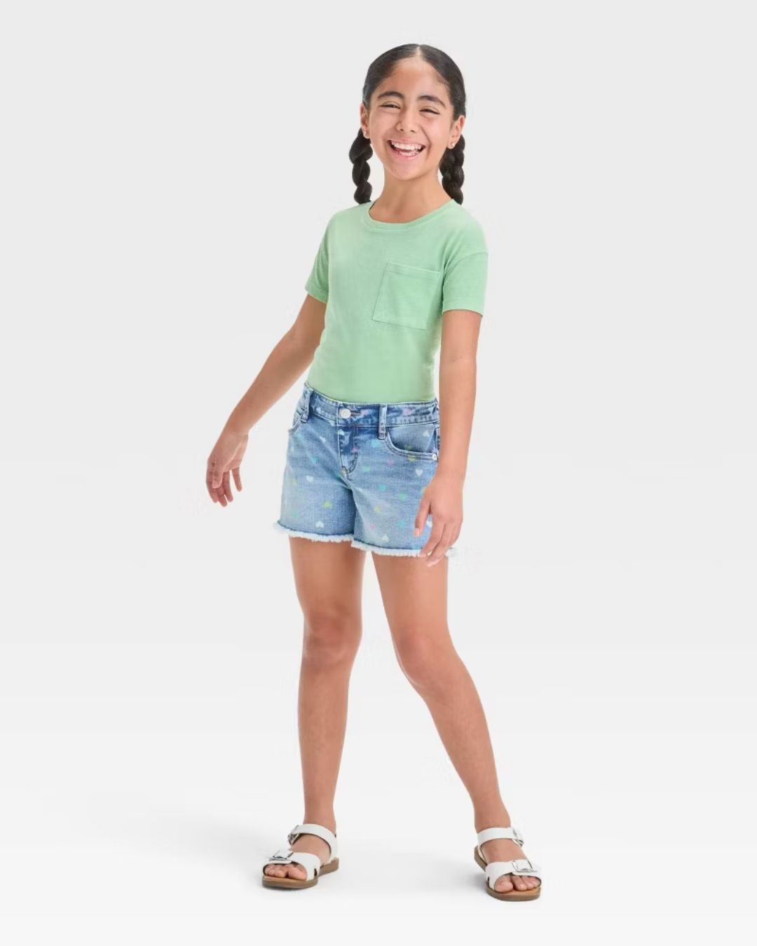 SHORT AZUL CORAZONES CAT&JACK