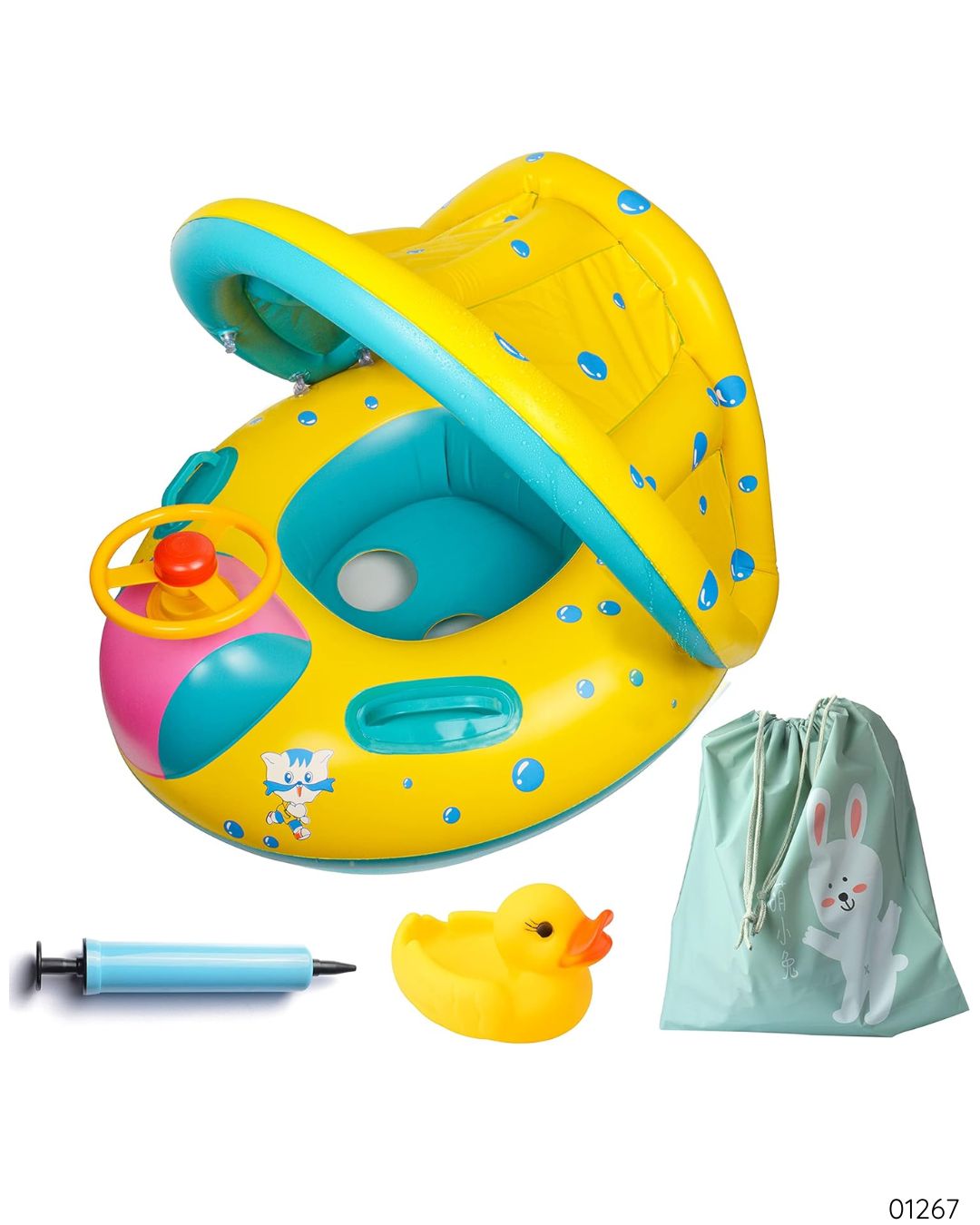 FLOTADOR DE CARRITO CON BOMBA