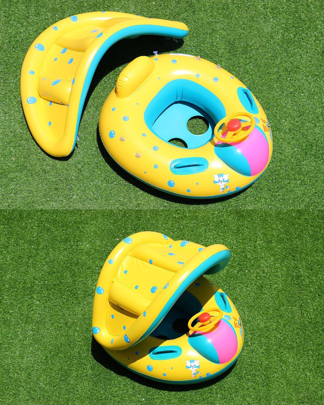 FLOTADOR DE CARRITO CON BOMBA