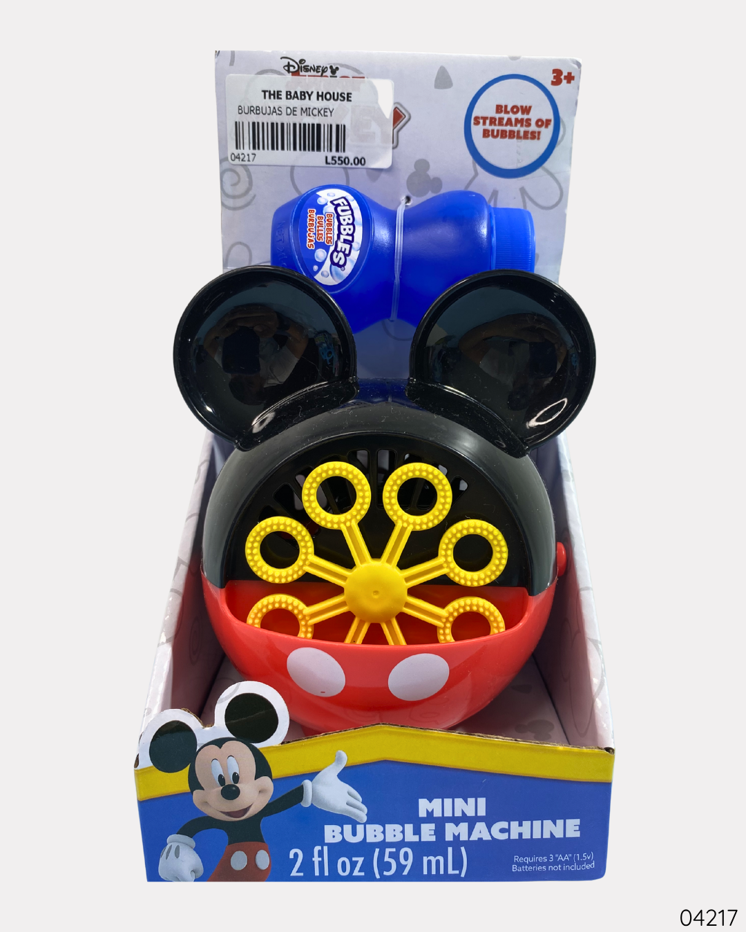 BURBUJAS DE MICKEY MOUSE