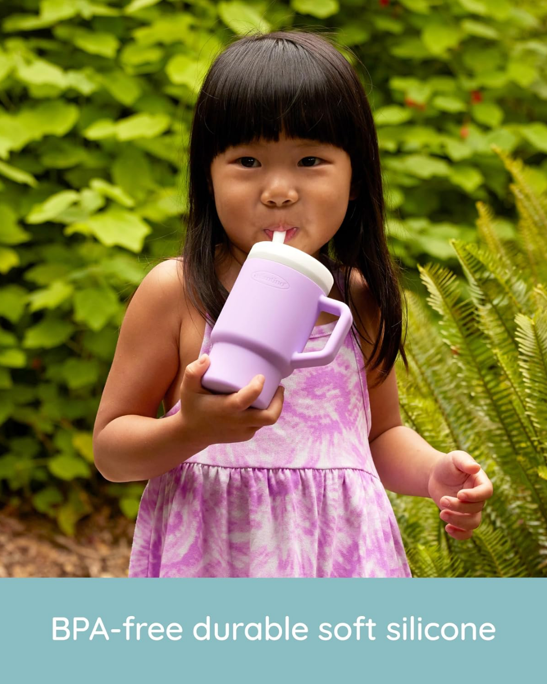 VASO MY 1ST TUMBLER SILICONA MORADO
9 OZ