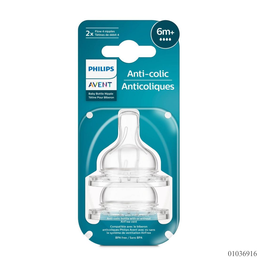 MAMADERAS AVENT 6M+ ANTICOLICOS