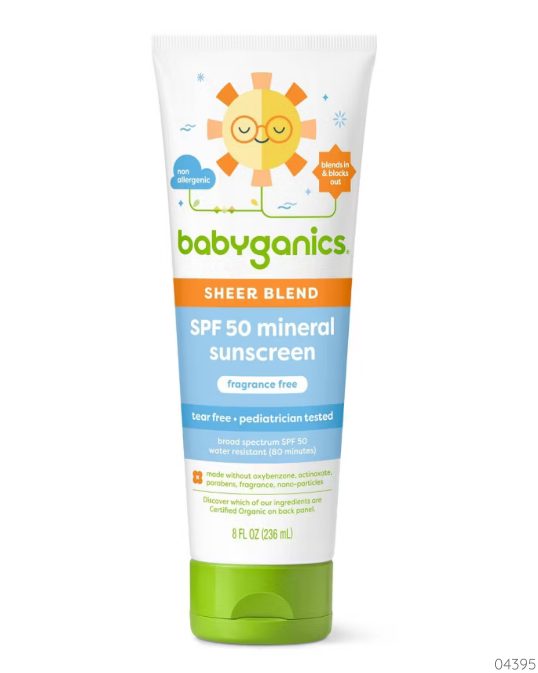 PROTECTOR SOLAR 8OZ BABYGANICS FAMILY SIZE