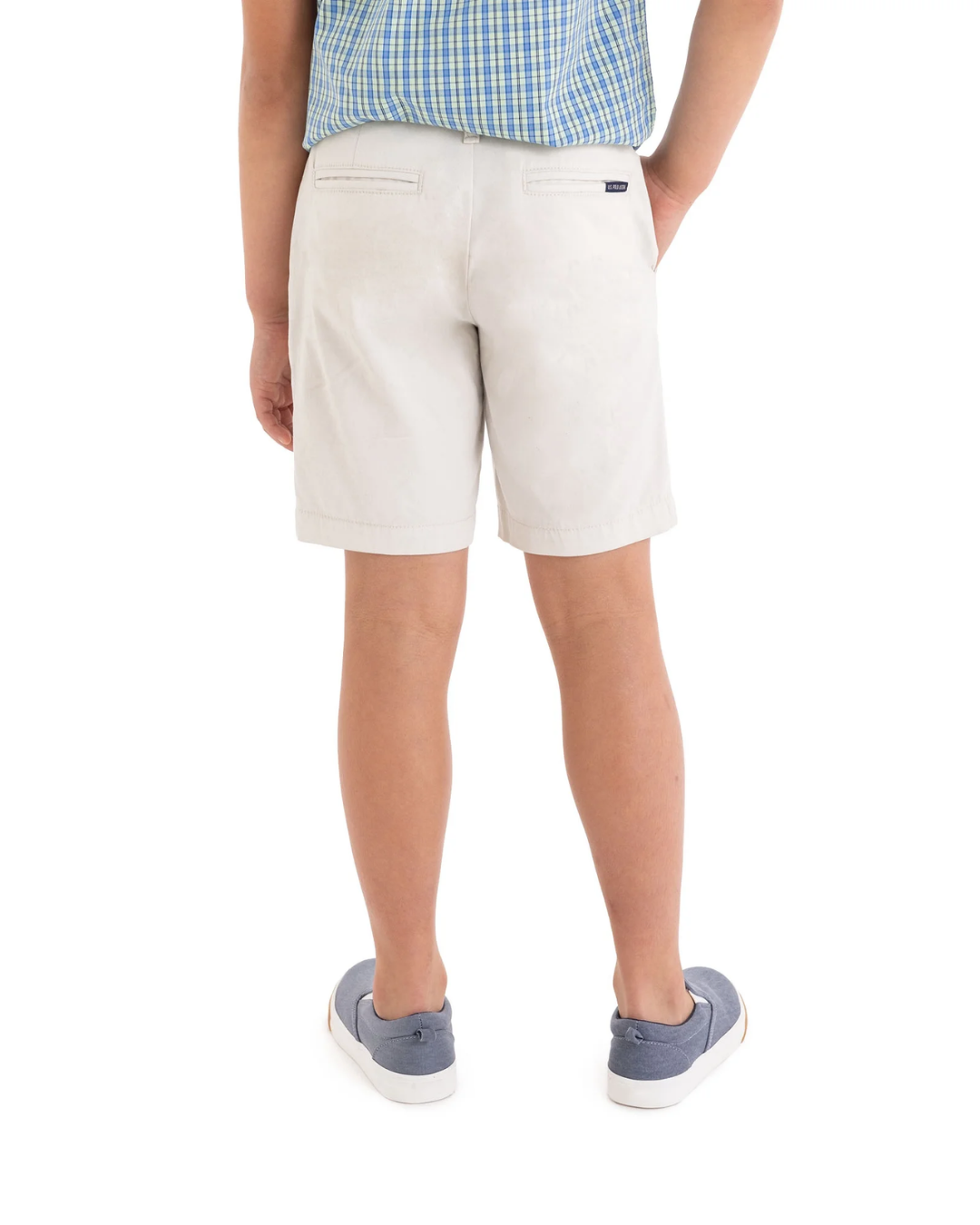SHORT BEIGE US POLO