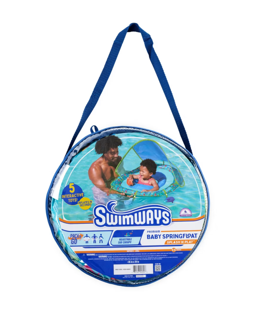 FLOTADOR SWIMWAYS PECES