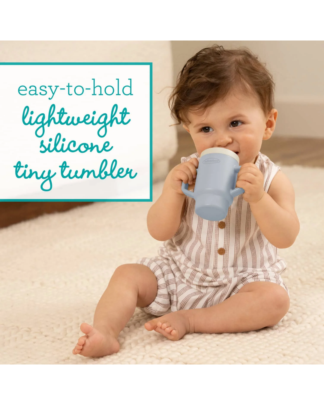 VASO MY 1ST TINY TUMBLER 4.7 OZ - AZUL