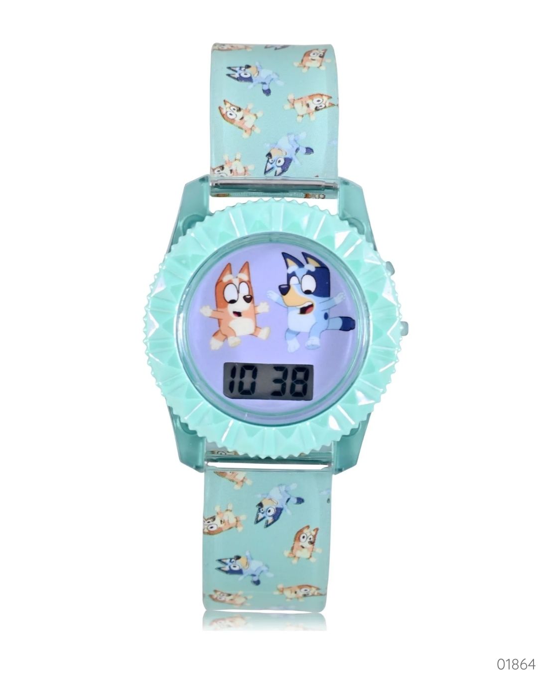 RELOJ DE BLUEY VERDE