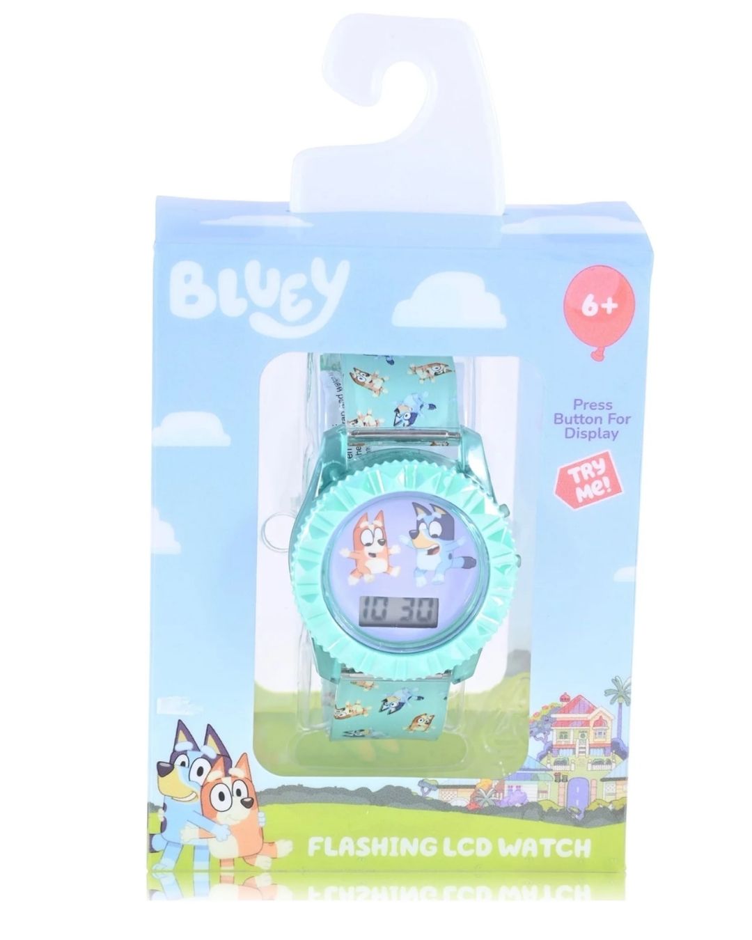 RELOJ DE BLUEY VERDE
