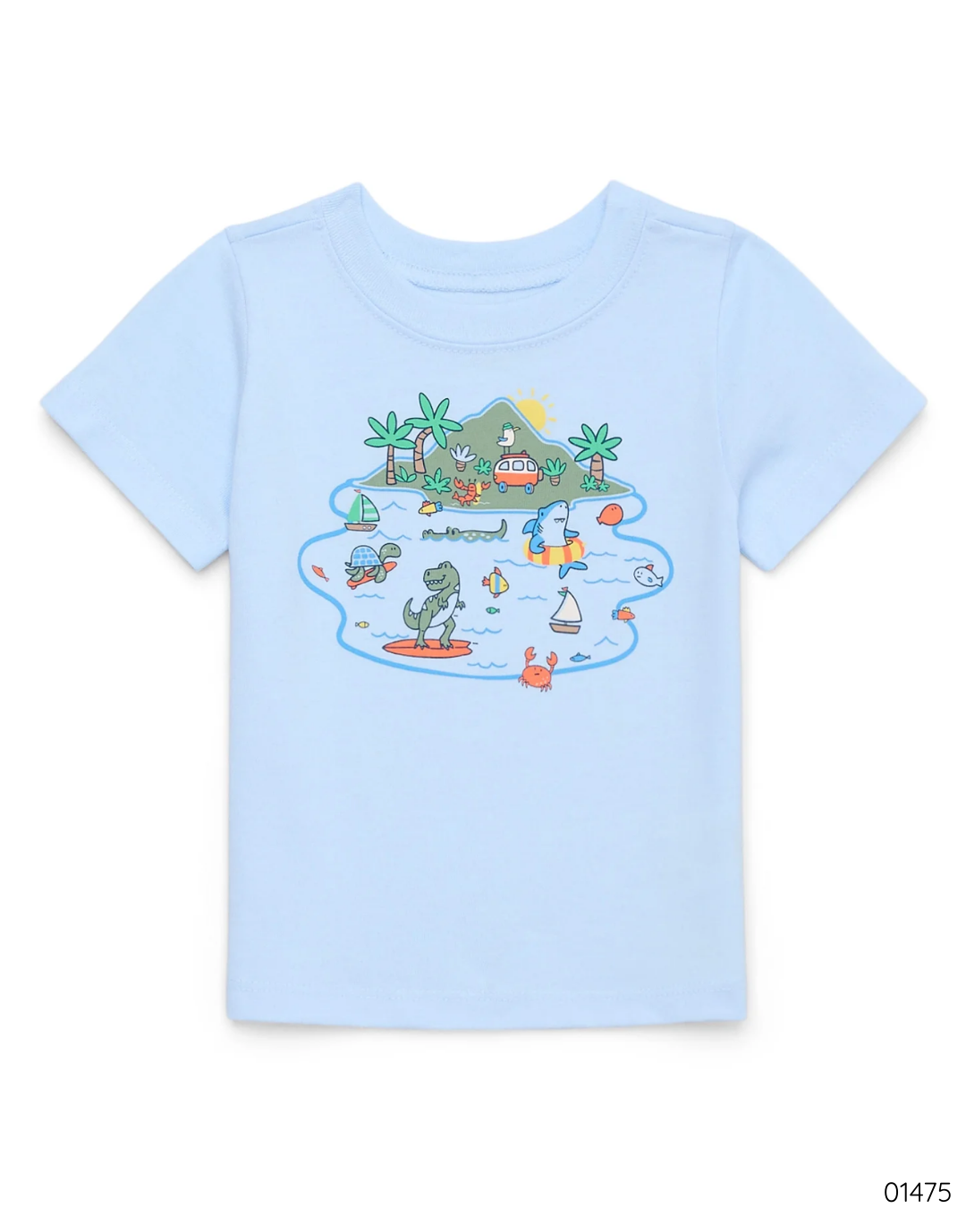 CAMISA AZUL PLAYA