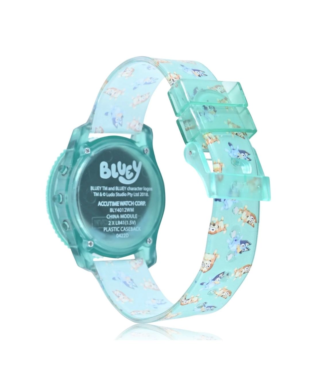 RELOJ DE BLUEY VERDE