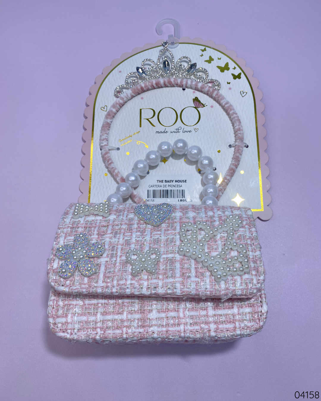 CARTERA DE PRINCESA ROSA