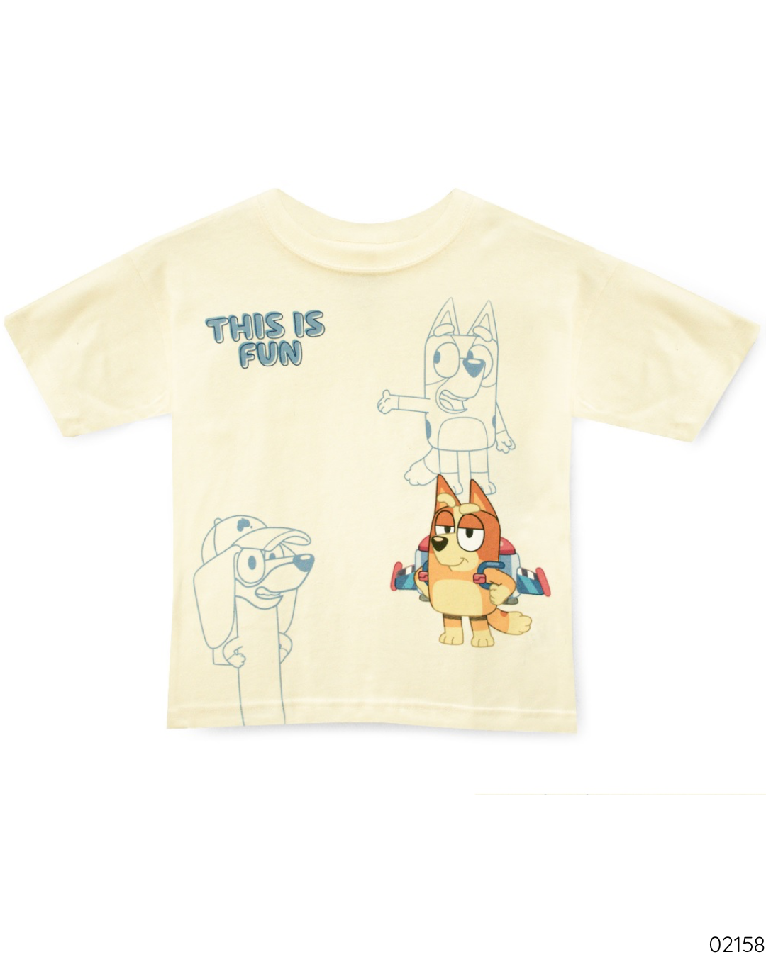 CAMISA BLUEY AMARILLA