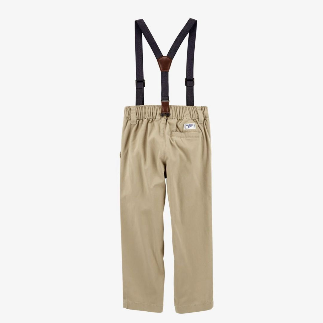PANTALON KHAKI OSHKOSH TIRANTES
