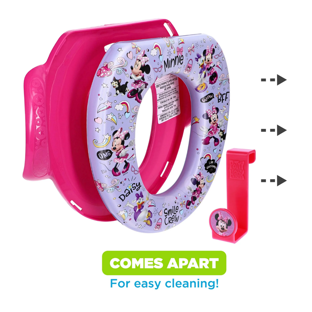 ASIENTO PARA BAÑO MINNIE MORADO