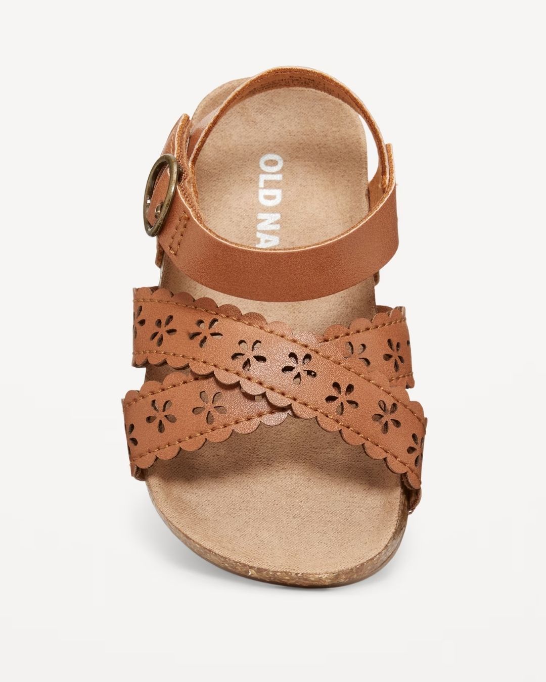 SANDALIAS CAFE OLD NAVY FLORECITAS