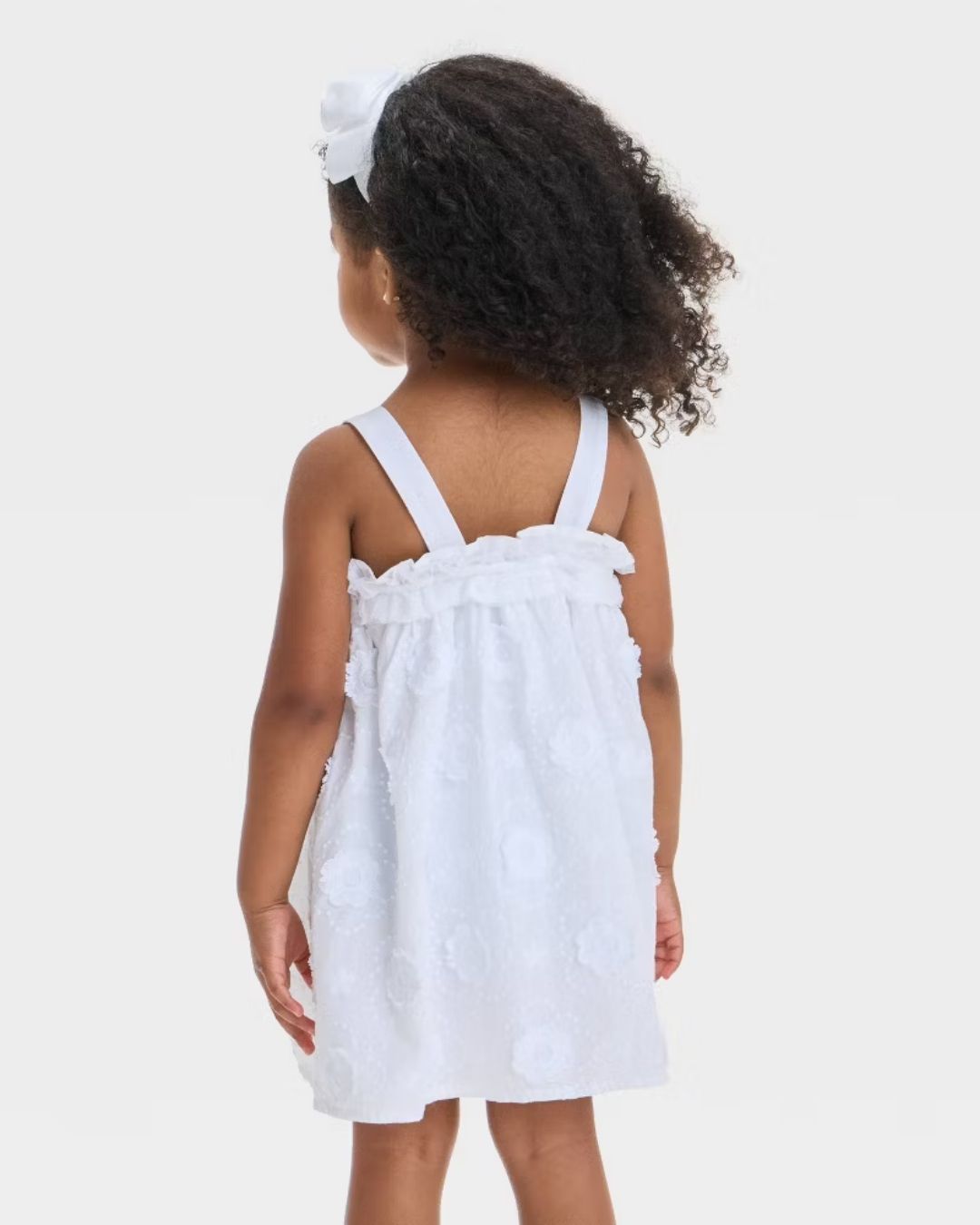 VESTIDO BLANCO FLORES