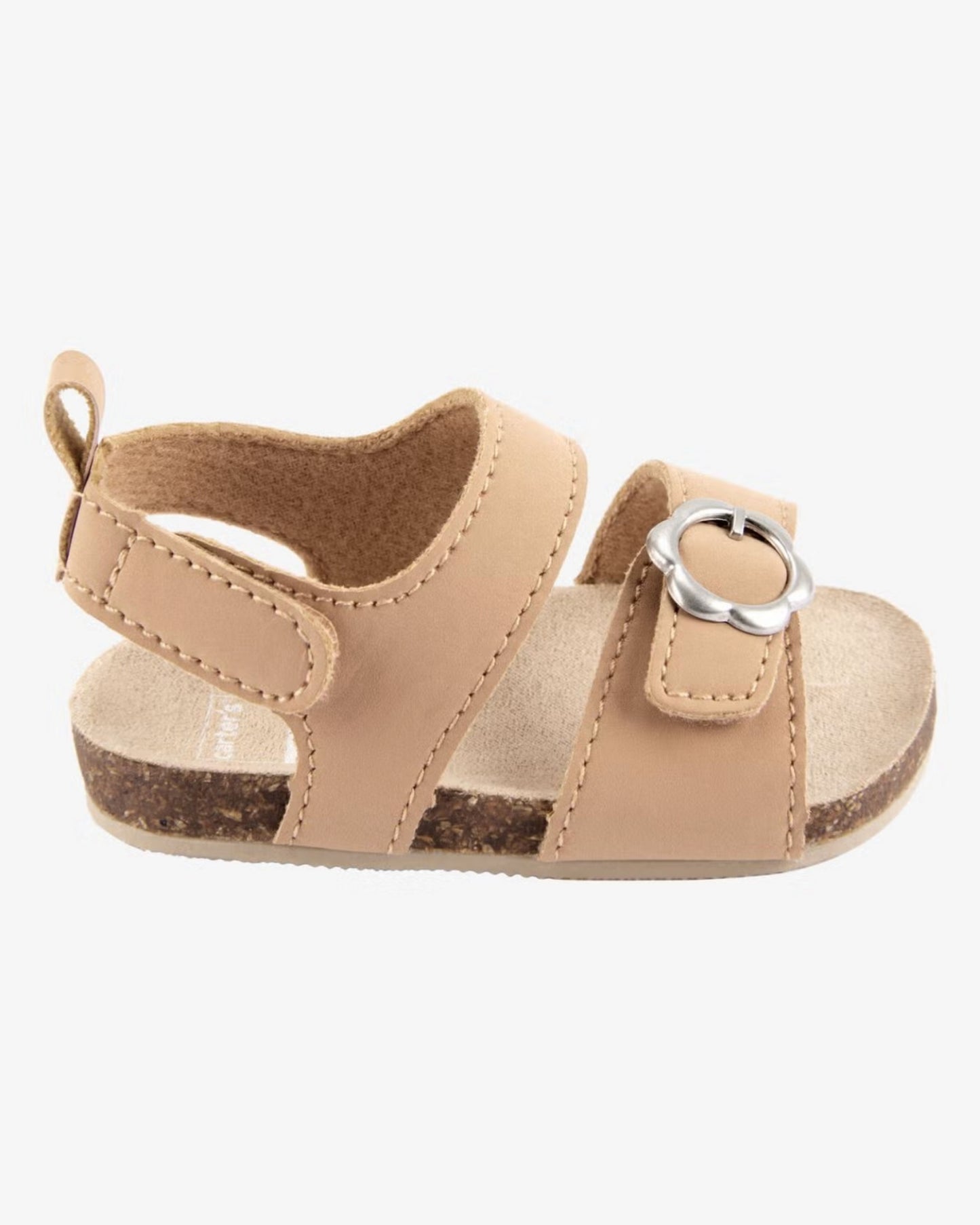 SANDALIAS BEIGE FLOR CARTER´S BEBE